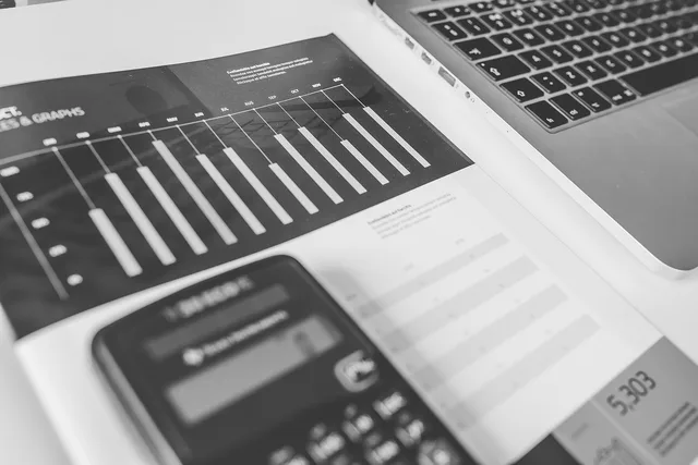 calculator, numbers, accounting, charts, graphs, finance, macbook, laptop, computer, technology, gray computer, gray technology, gray laptop, gray finance, gray numbers, gray accounting, accounting, accounting, accounting, accounting, accounting, finance. Five CRM measurement mistakes, from a moving denominator to a borrowed benchmark